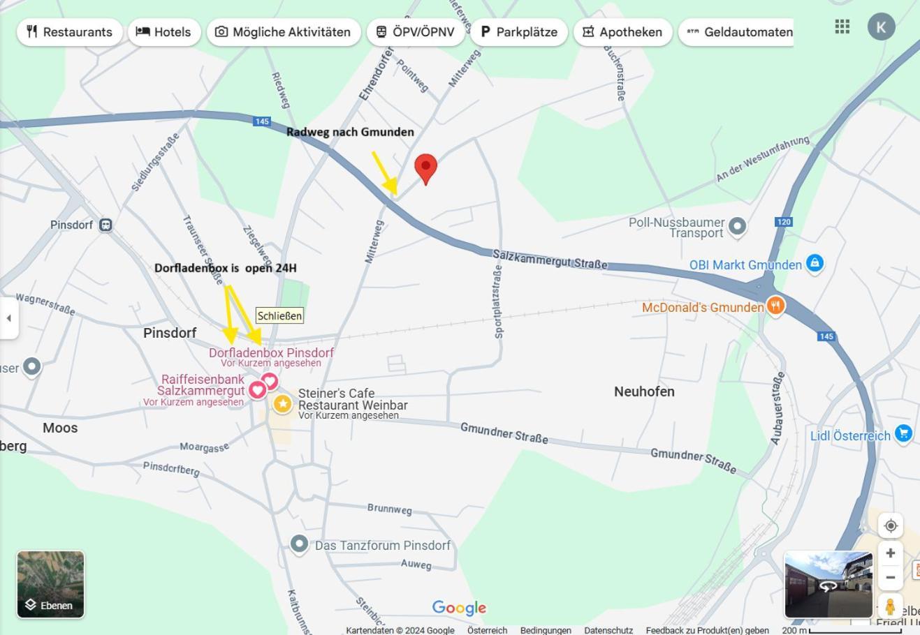 Ferienwohnung Nahe Gmunden Top 3 Pinsdorf Luaran gambar